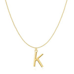 Charger l&#39;image dans la galerie, Collier &quot;Lettre&quot; ~ Argent Sterling
