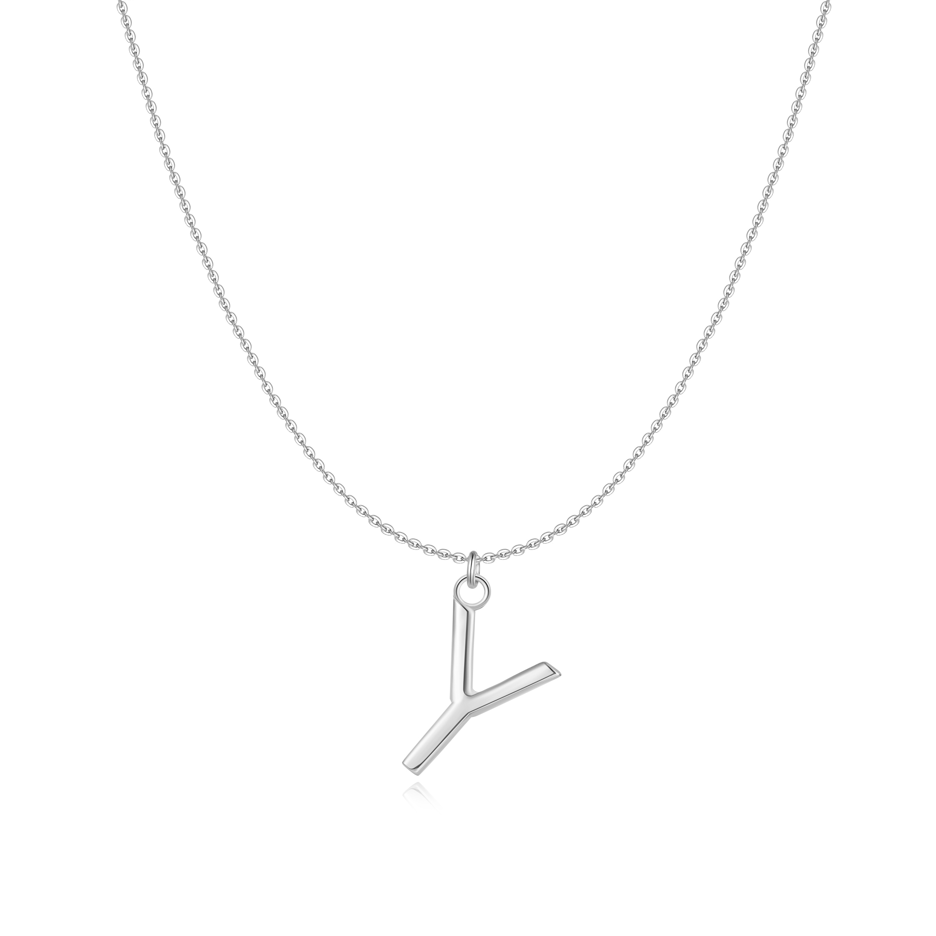 Collier "Lettre" ~ Argent Sterling