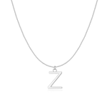Charger l&#39;image dans la galerie, Collier &quot;Lettre&quot; ~ Argent Sterling
