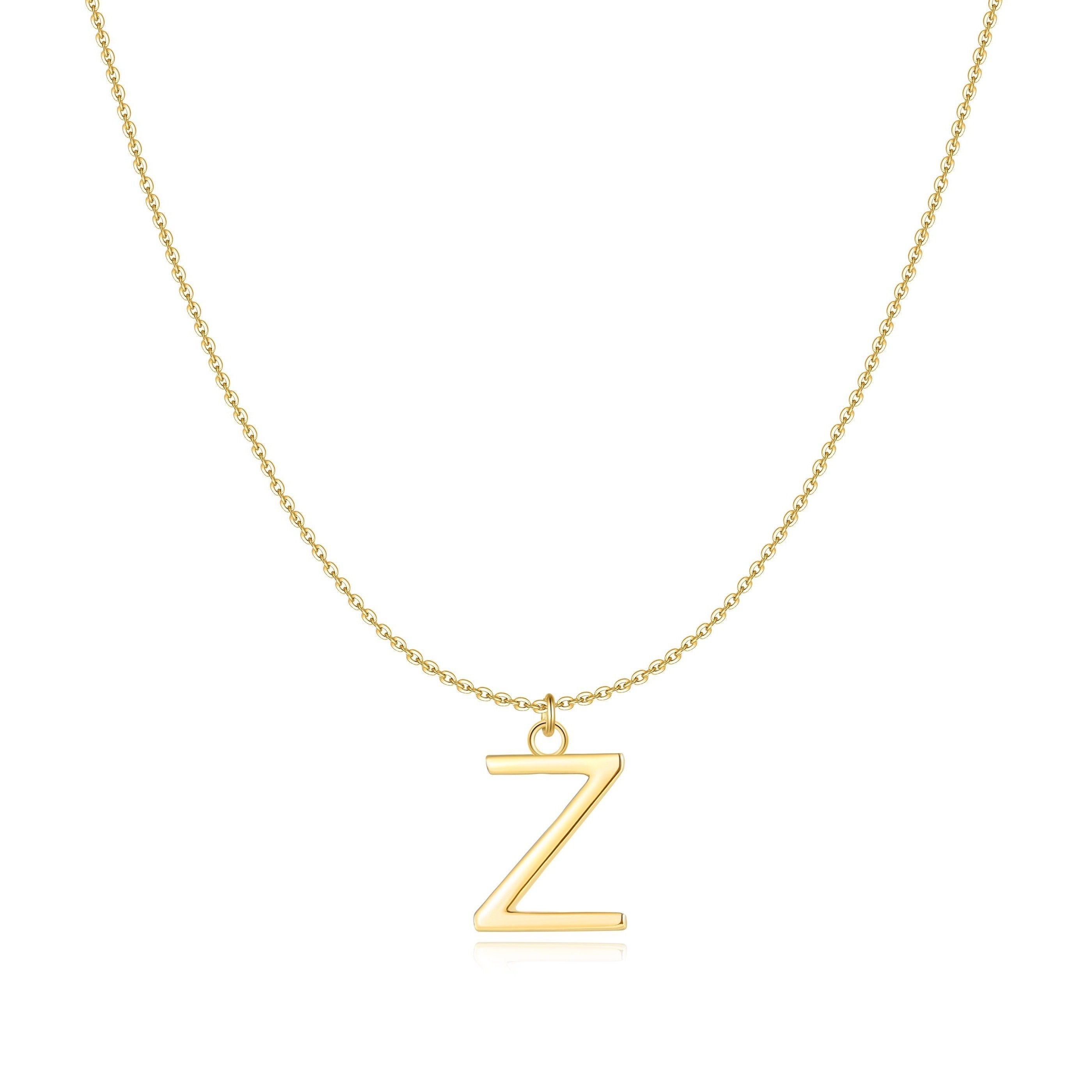 Collier "Lettre" ~ Argent Sterling