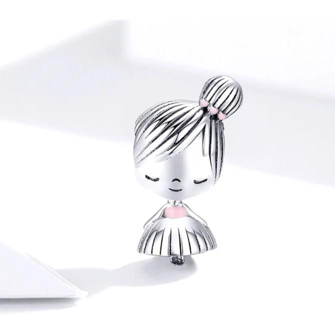 Perle "Garçon et Fille" ~  Argent Sterling