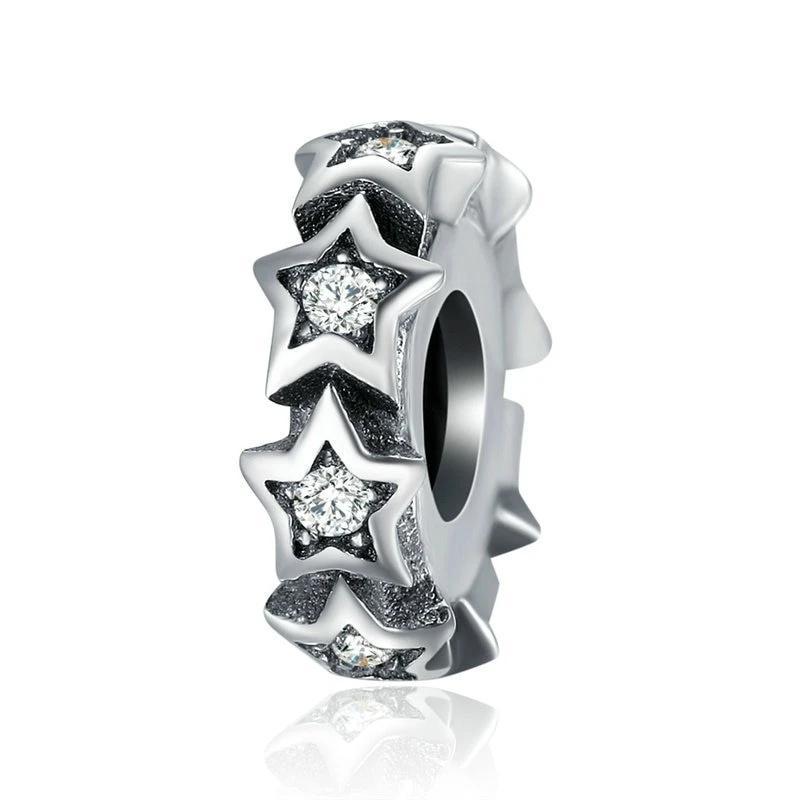 Perle "Cercle Céleste" ~ Argent Sterling
