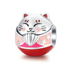 Perle "Chaton Souriant" ~ Argent Sterling