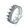 Bague "Couronne" ~ Argent Sterling