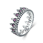 Charger l&#39;image dans la galerie, Bague &quot;Couronne&quot; ~ Argent Sterling
