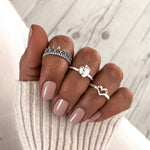 Charger l&#39;image dans la galerie, Bague &quot;Couronne&quot; ~ Argent Sterling
