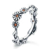Bague "Daisy Flower" ~ Argent Sterling