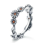 Charger l&#39;image dans la galerie, Bague &quot;Daisy Flower&quot; ~ Argent Sterling
