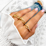 Charger l&#39;image dans la galerie, Bague &quot;Estrone&quot; ~ Argent Sterling
