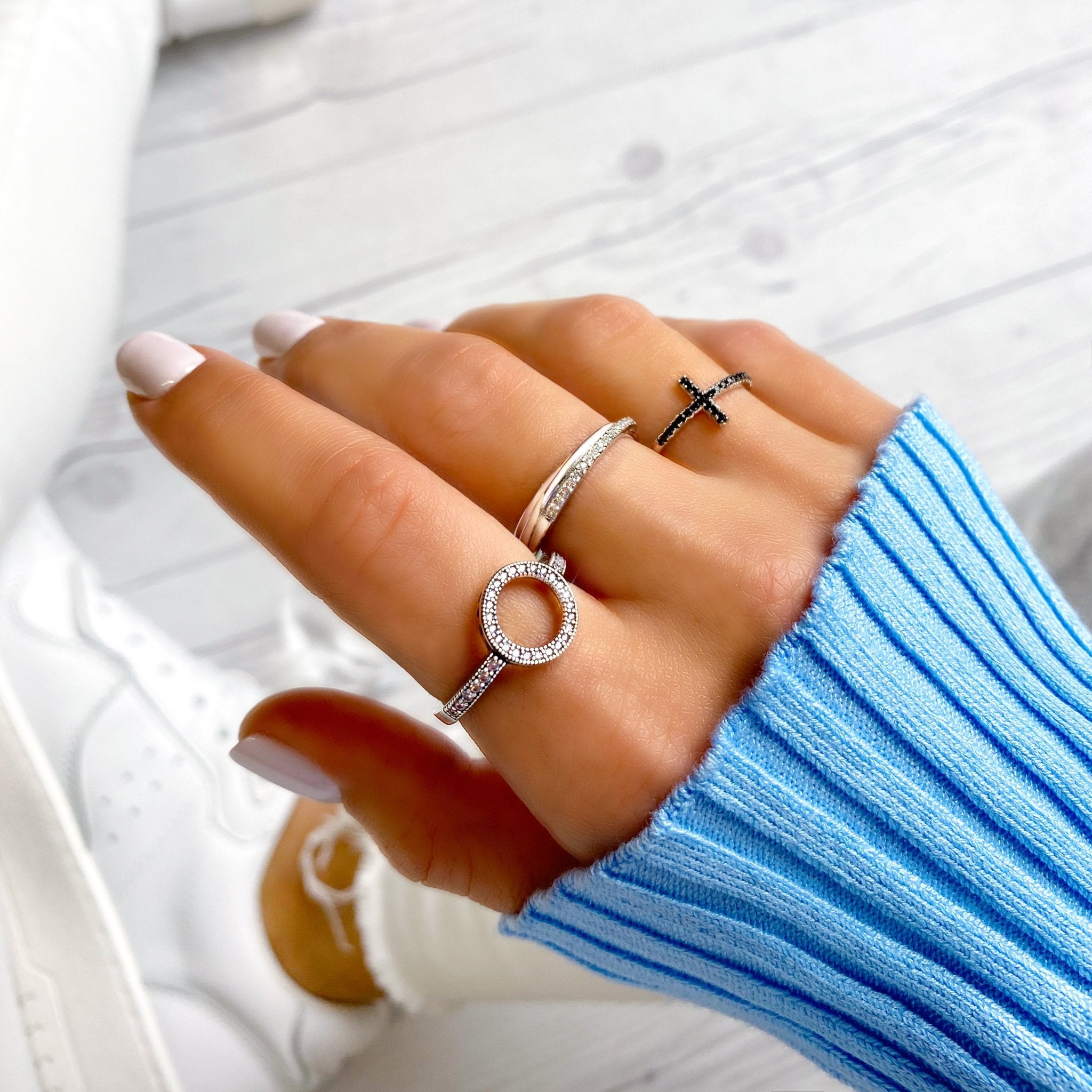 Bague "Fixture" ~ Argent Sterling