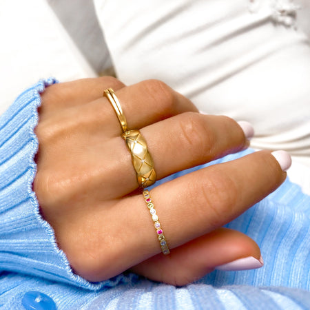 Bague "Coquette" ~ Argent Sterling