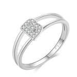 Charger l&#39;image dans la galerie, Bague &quot;Silver Initiale&quot; ~ Argent Sterling
