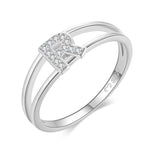 Charger l&#39;image dans la galerie, Bague &quot;Silver Initiale&quot; ~ Argent Sterling

