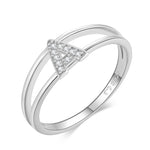 Charger l&#39;image dans la galerie, Bague &quot;Silver Initiale&quot; ~ Argent Sterling
