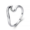 Bague "Vague de Lahar" ~ Argent Sterling