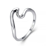 Charger l&#39;image dans la galerie, Bague &quot;Vague de Lahar&quot; ~ Argent Sterling
