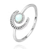 Bague "Lunaire" ~ Argent Sterling