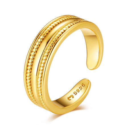 Bague Midi "Sharki" ~ Argent Sterling