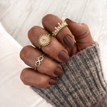 Charger l&#39;image dans la galerie, Bague &quot;Princesse&quot; ~ Argent Sterling
