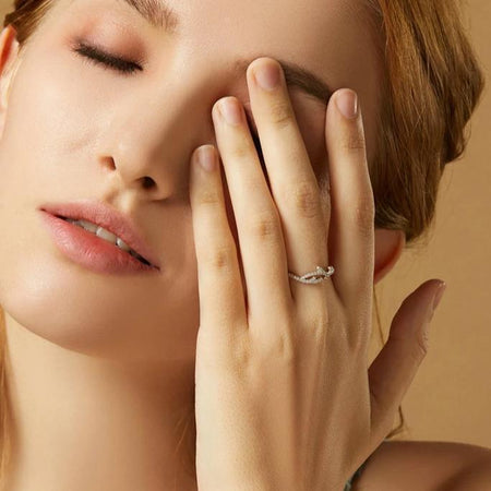 Bague "Shiny Branch" ~ Argent Sterling