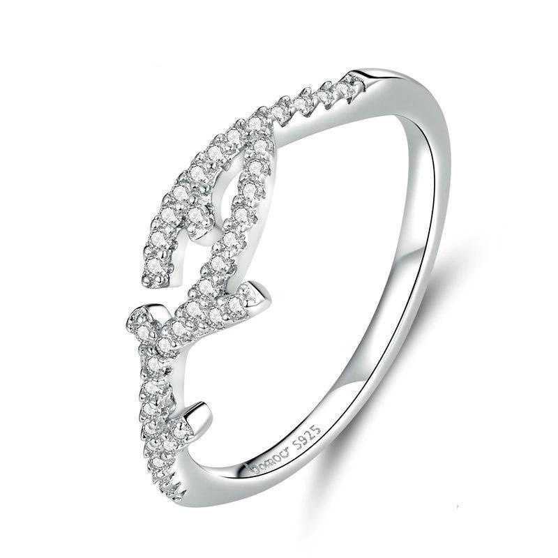 Bague "Shiny Branch" ~ Argent Sterling