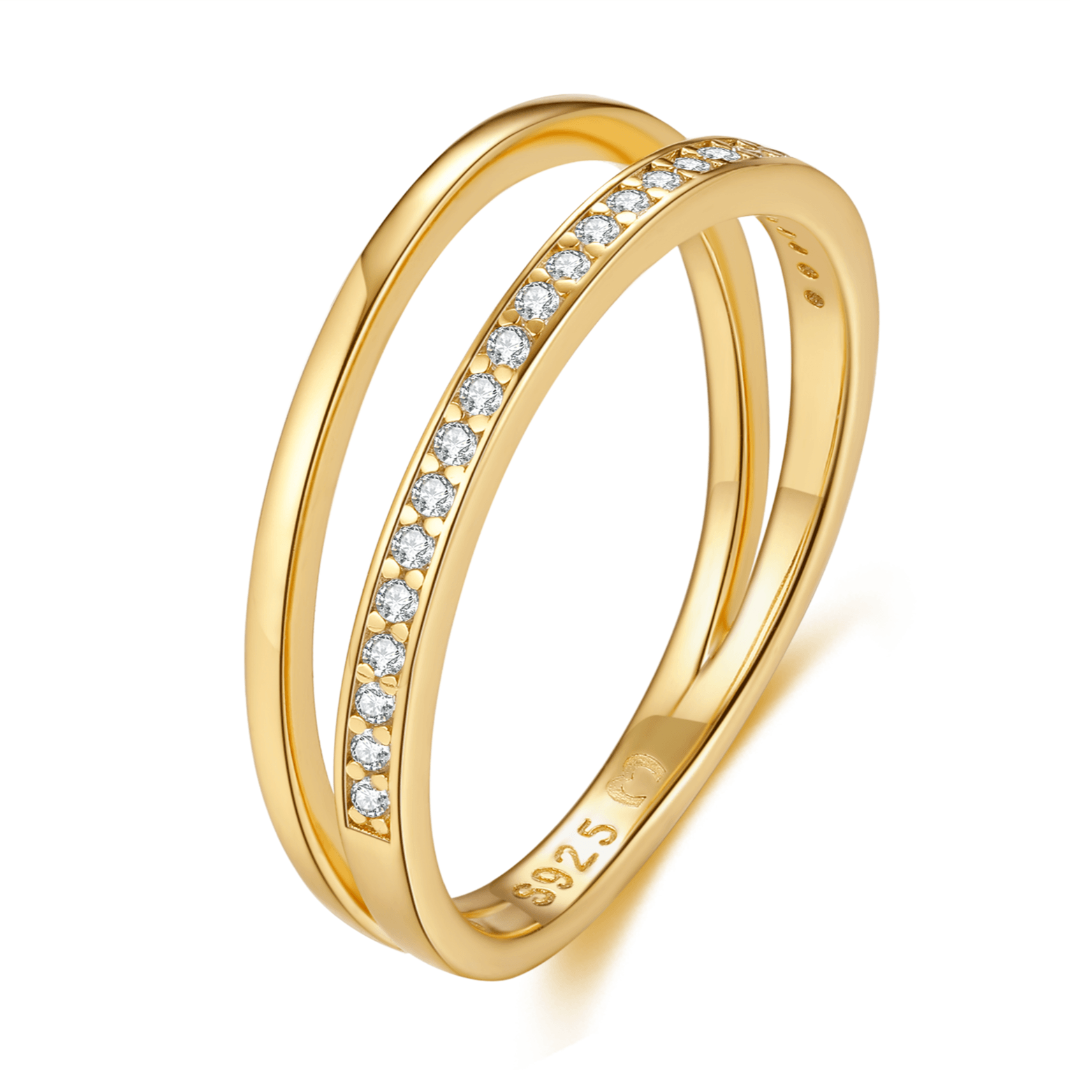 Bague "Slide" ~ Argent Sterling