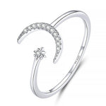 Charger l&#39;image dans la galerie, Bague &quot;Douce Nuit&quot; ~ Argent Sterling
