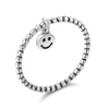 Bague "Smiley" ~ Argent Sterling