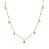 Collier "Petits Brillants" ~ Or / Rose / Argent