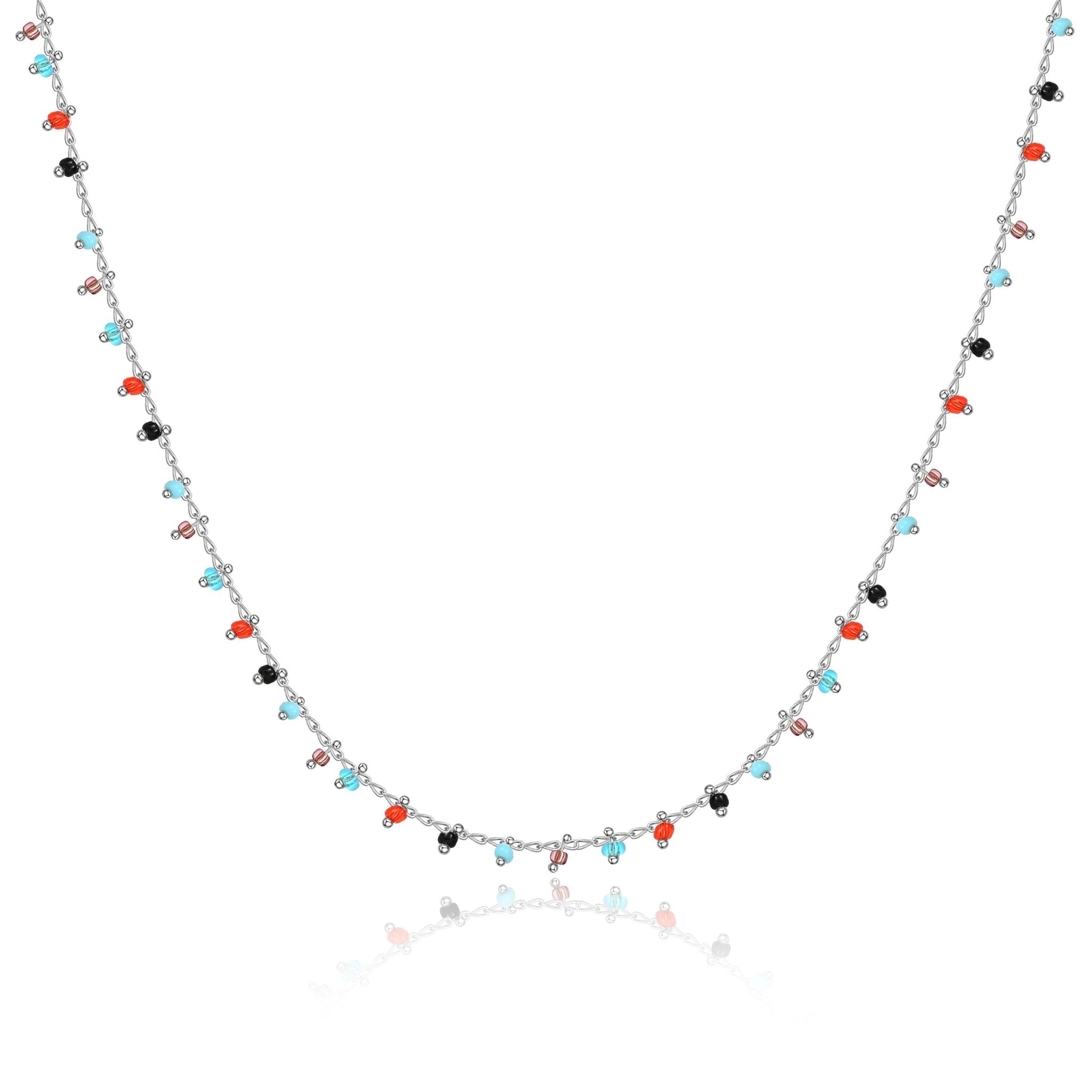 Collier "Couleurs" ~ Or / Argent