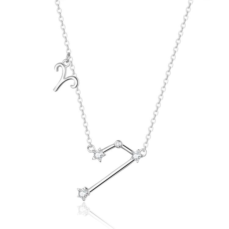 Collier "Constellations du Zodiaque" ~ Argent Sterling