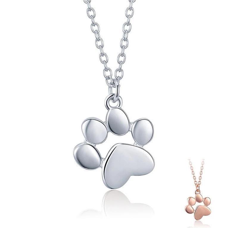 Collier "Petites Empreintes" ~ Argent Sterling