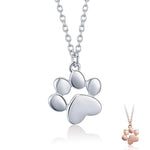 Charger l&#39;image dans la galerie, Collier &quot;Petites Empreintes&quot; ~ Argent Sterling

