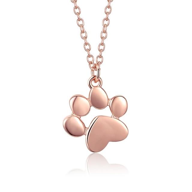 Collier "Petites Empreintes" ~ Argent Sterling