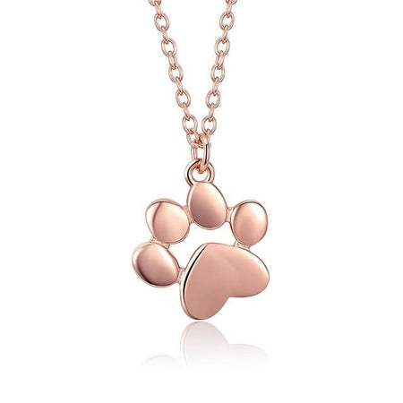 Collier "Petites Empreintes" ~ Argent Sterling