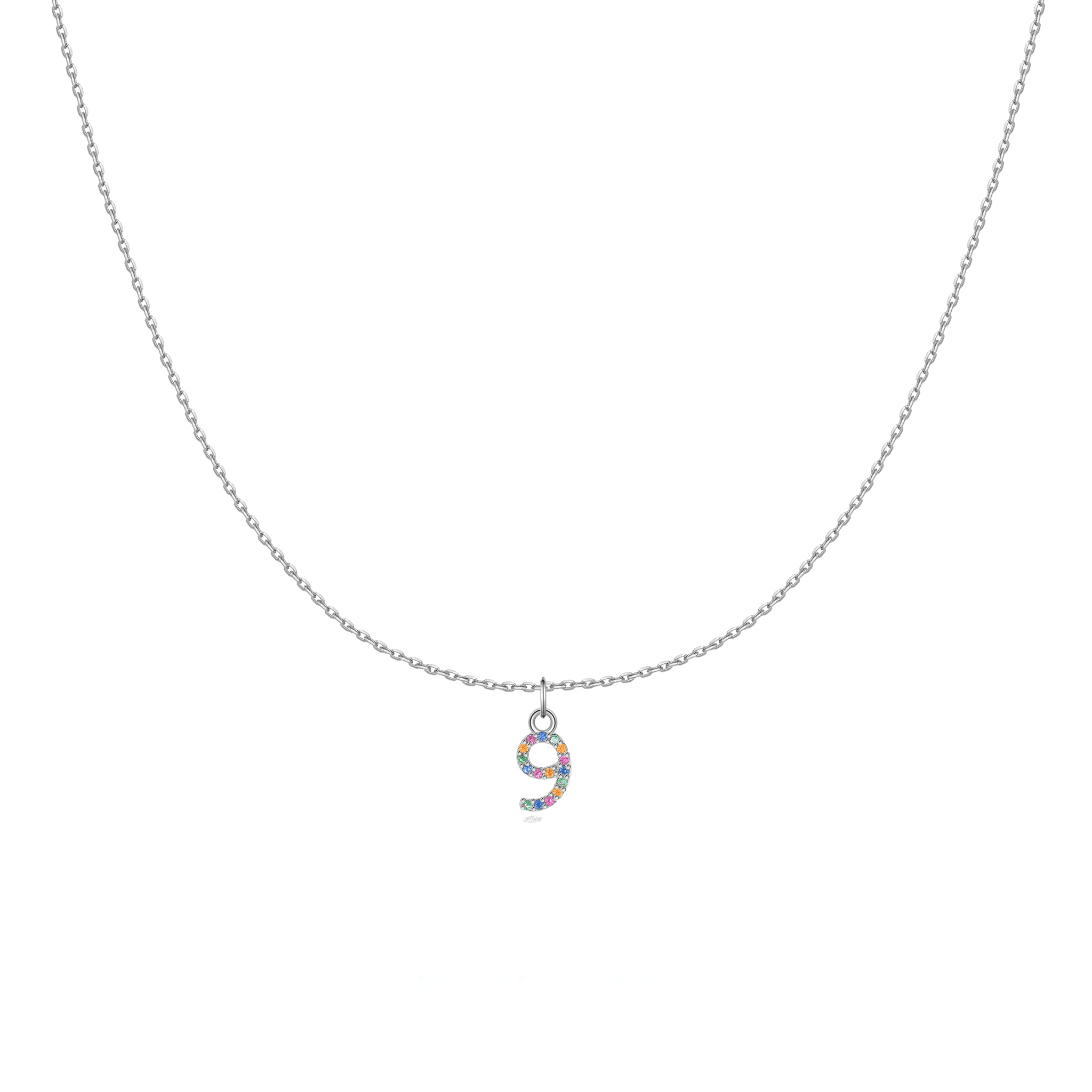 Collier "Little Numbers" ~ Argent Sterling