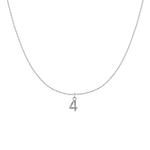 Charger l&#39;image dans la galerie, Collier &quot;Little Numbers&quot; ~ Argent Sterling
