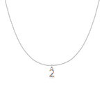 Charger l&#39;image dans la galerie, Collier &quot;Little Numbers&quot; ~ Argent Sterling
