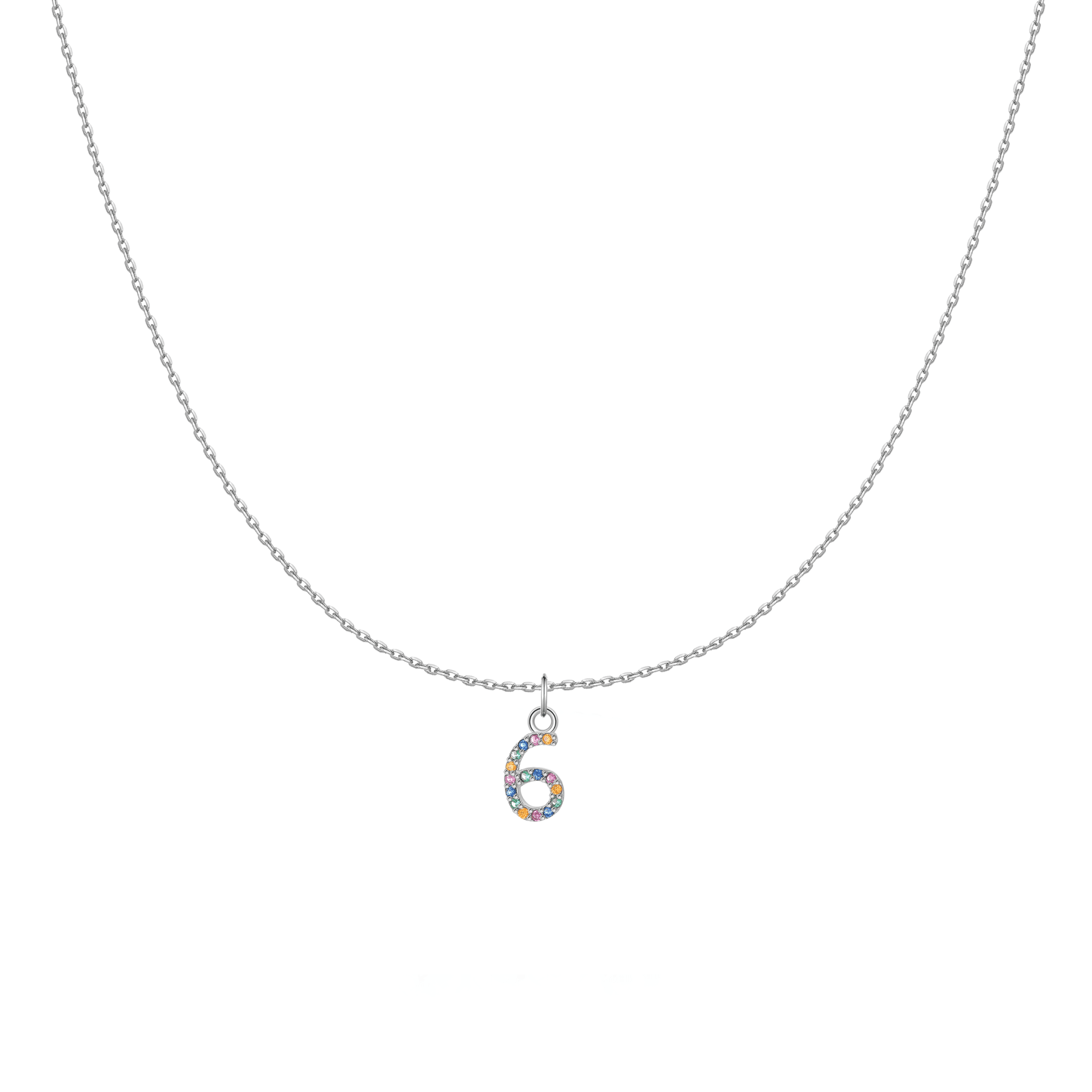 Collier "Little Numbers" ~ Argent Sterling