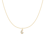 Charger l&#39;image dans la galerie, Collier &quot;Little Numbers&quot; ~ Argent Sterling
