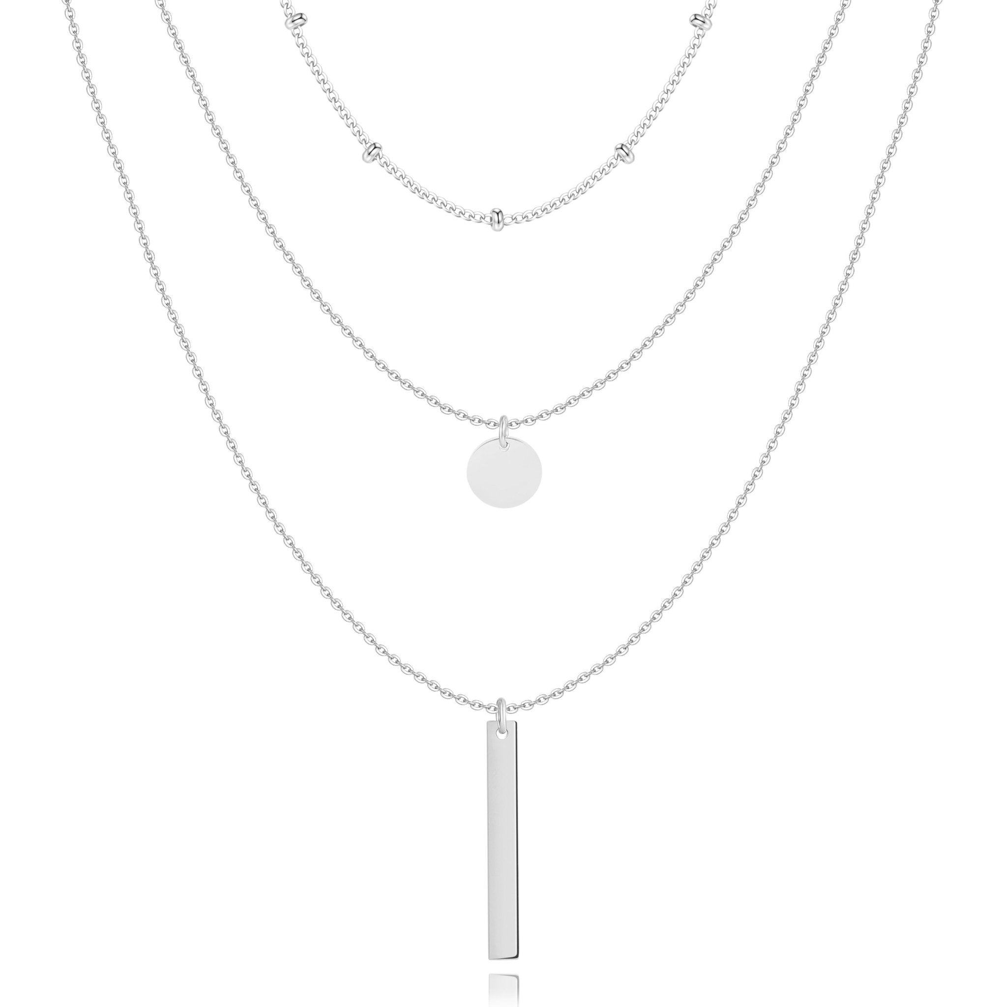 Collier "Majestueuse" ~ Or / Rose/ Argent
