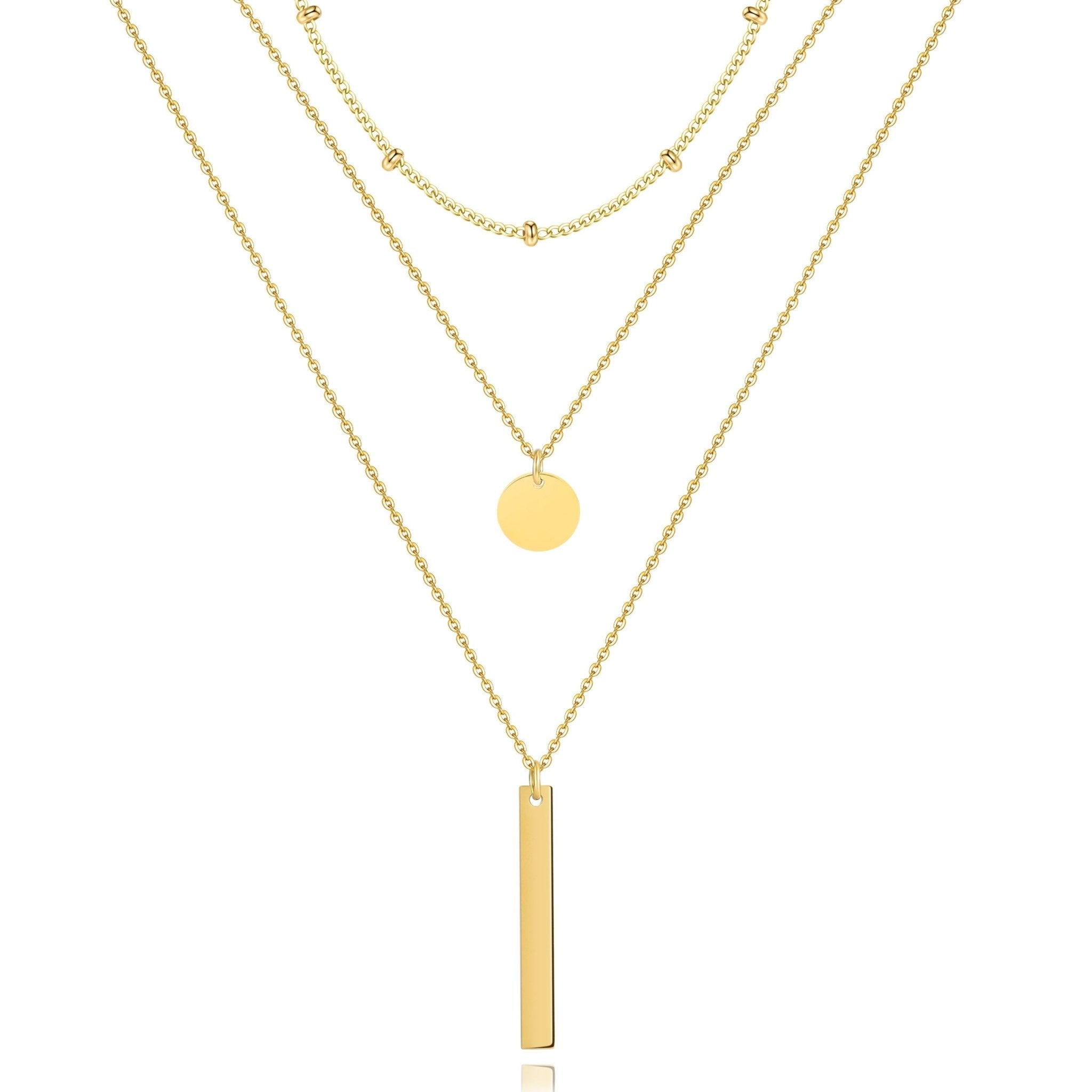 Collier "Majestueuse" ~ Or / Rose/ Argent
