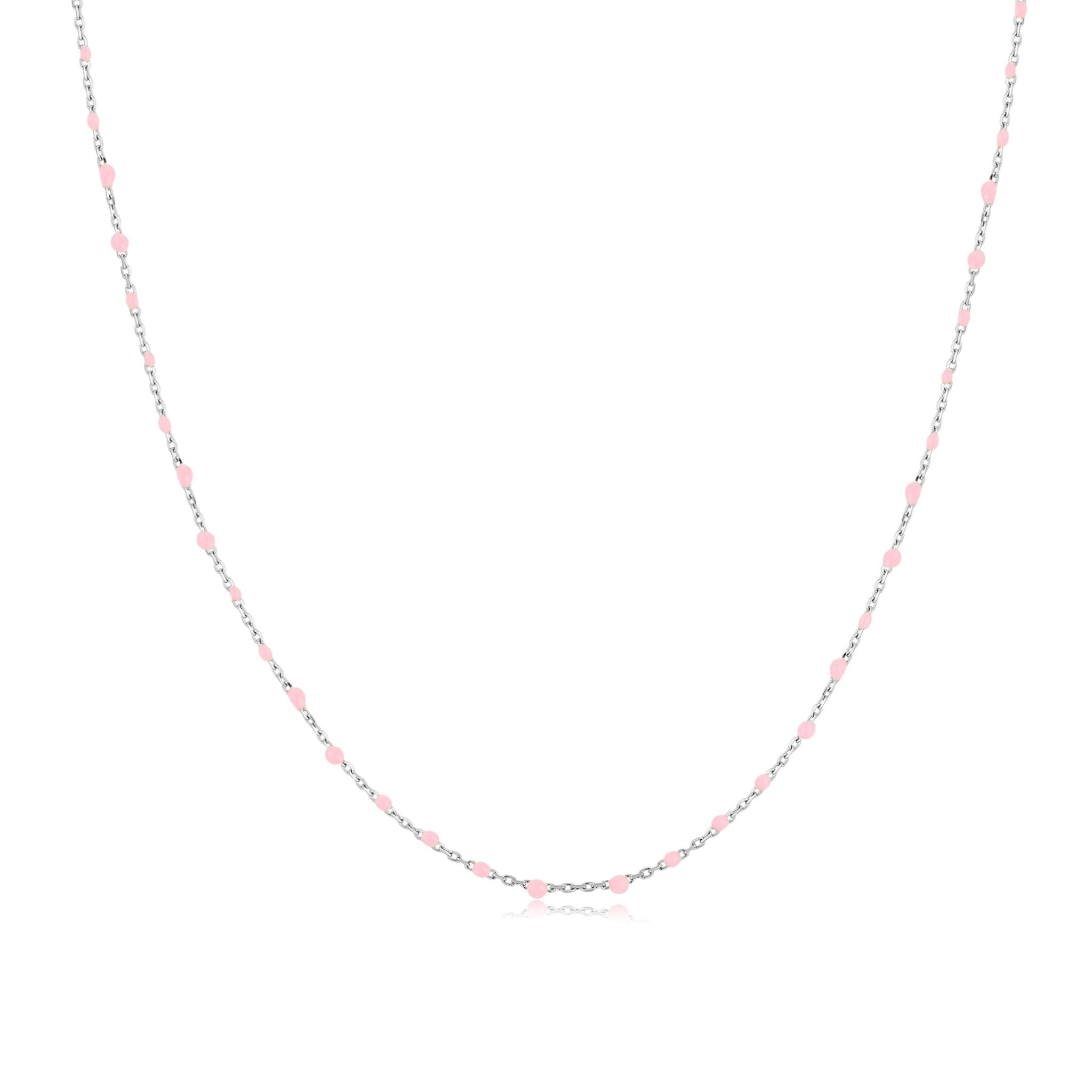 Collier "Rose Lace" ~ Or/Argent