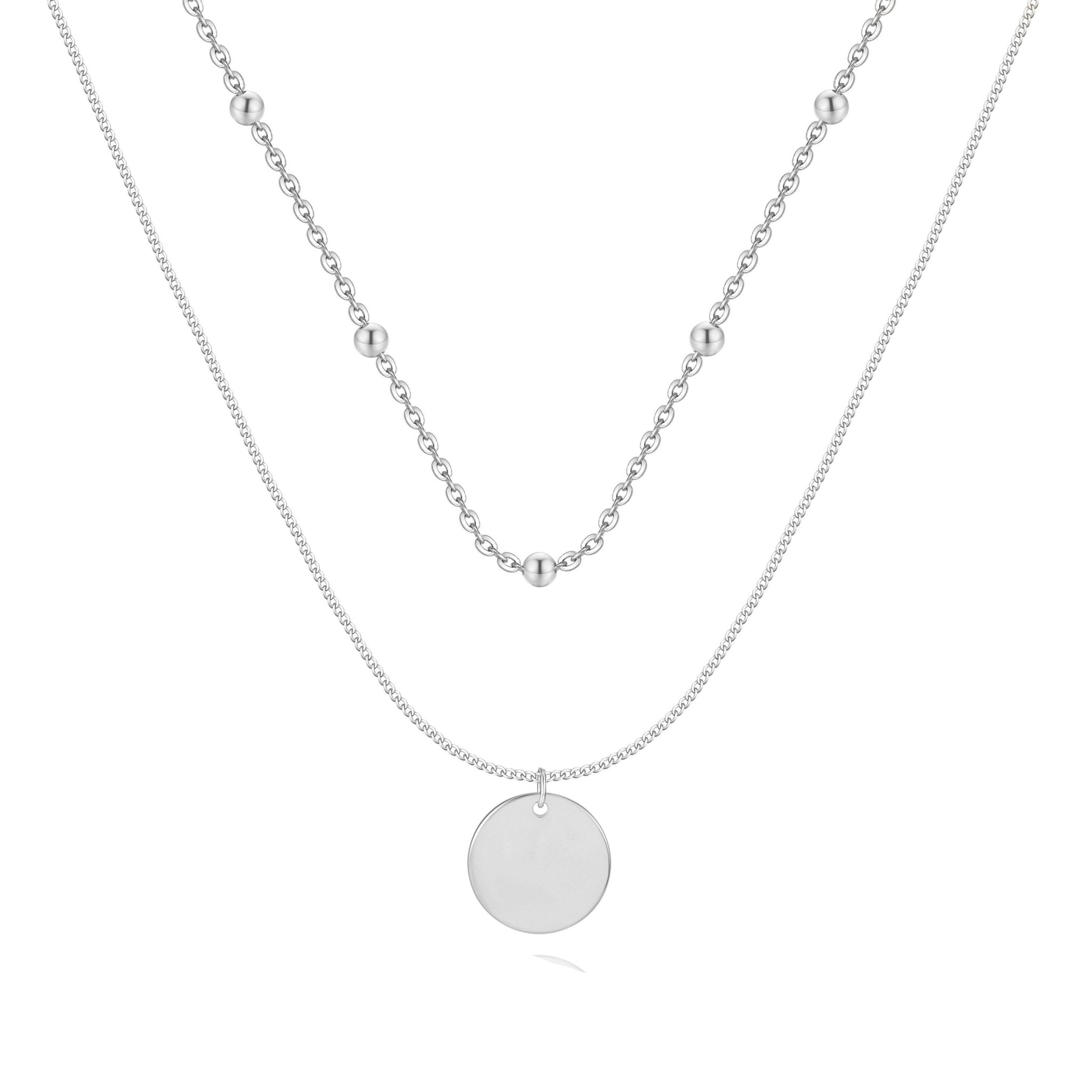 Collier "Couple" ~ Argent Sterling