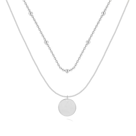 Collier "Couple" ~ Argent Sterling