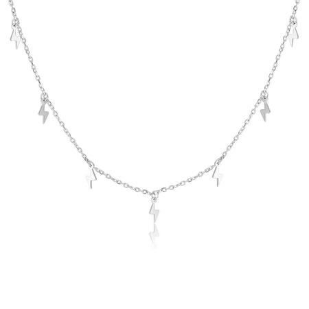 Collier "Thunder" ~ Or/Argent