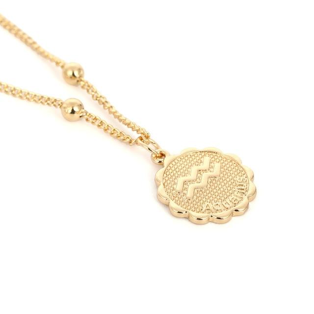 Collier "Zodiaque" ~ Argent / Or