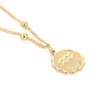 Charger l&#39;image dans la galerie, Collier &quot;Zodiaque&quot; ~ Argent / Or

