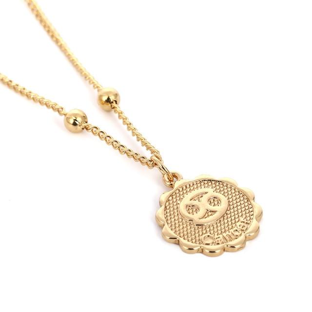 Collier "Zodiaque" ~ Argent / Or