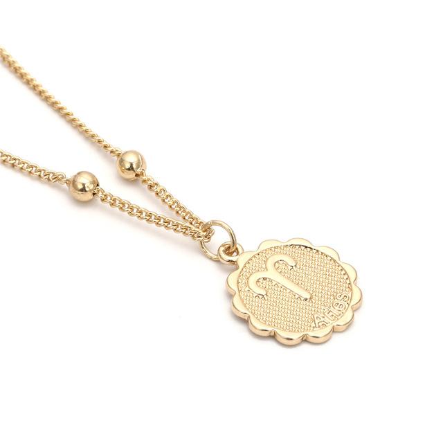 Collier "Zodiaque" ~ Argent / Or